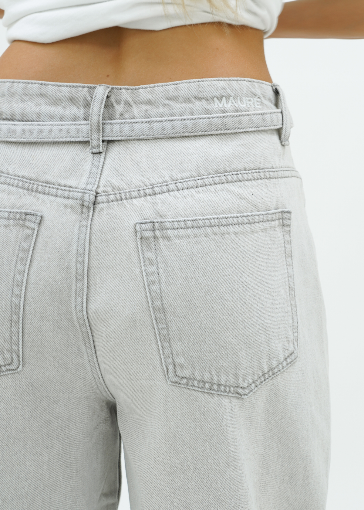 Baggy jeans light washed grey (tall)
