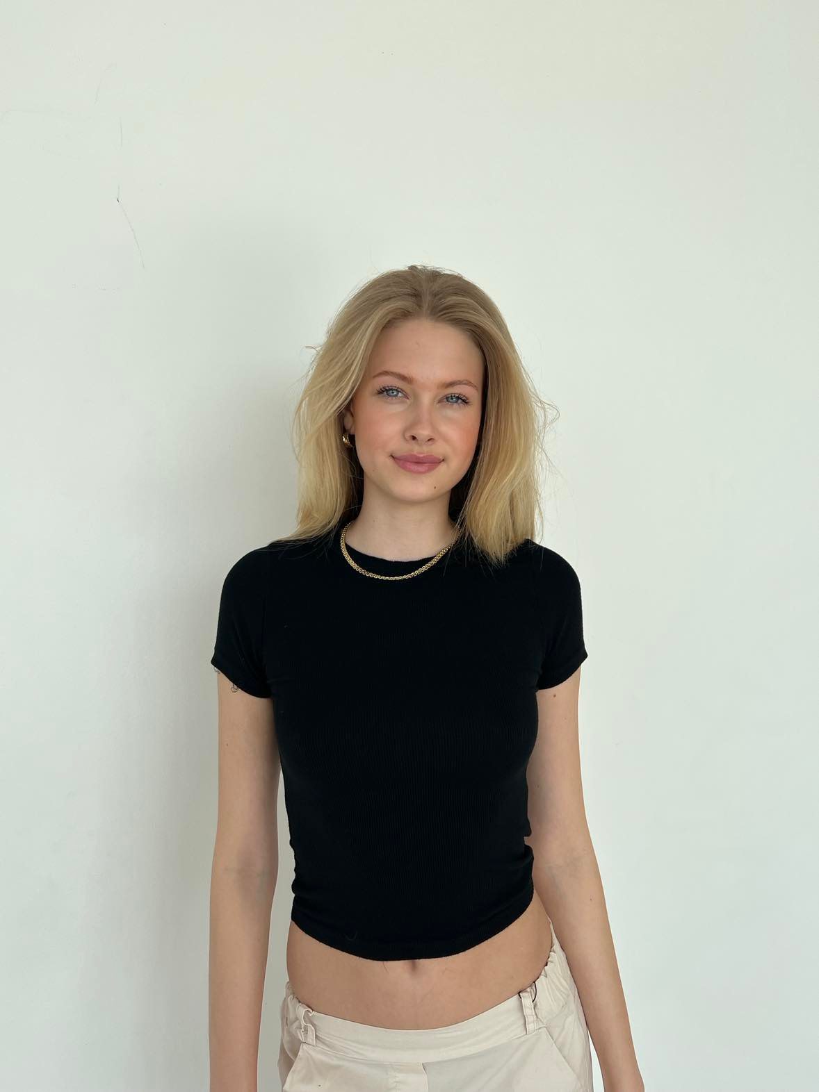Anna Olympia tee - Black