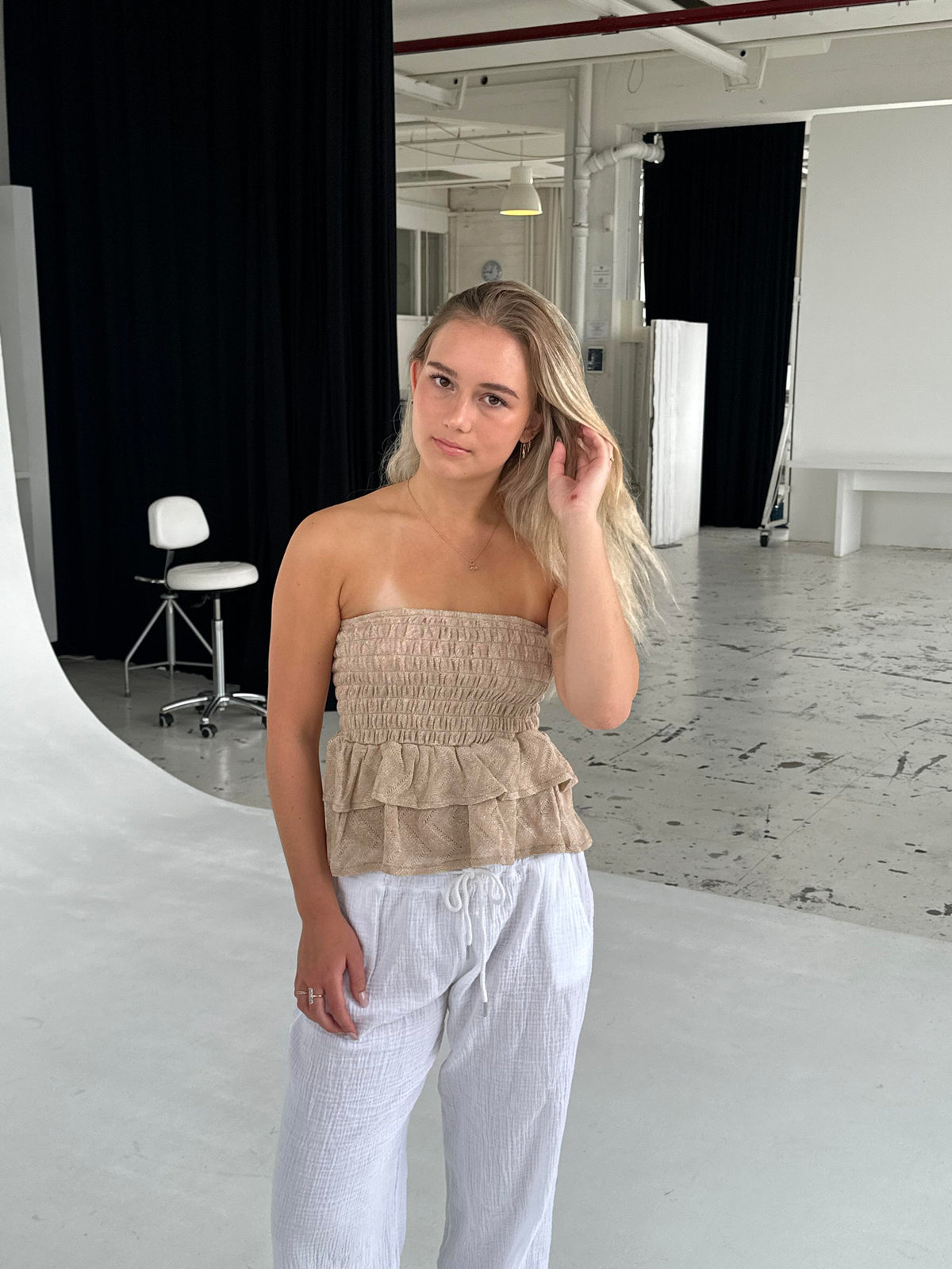 Ayia skirt/top - Beige