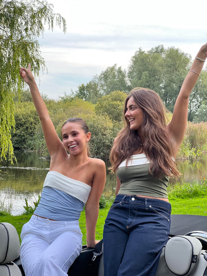 Maisy tube top - Light blue