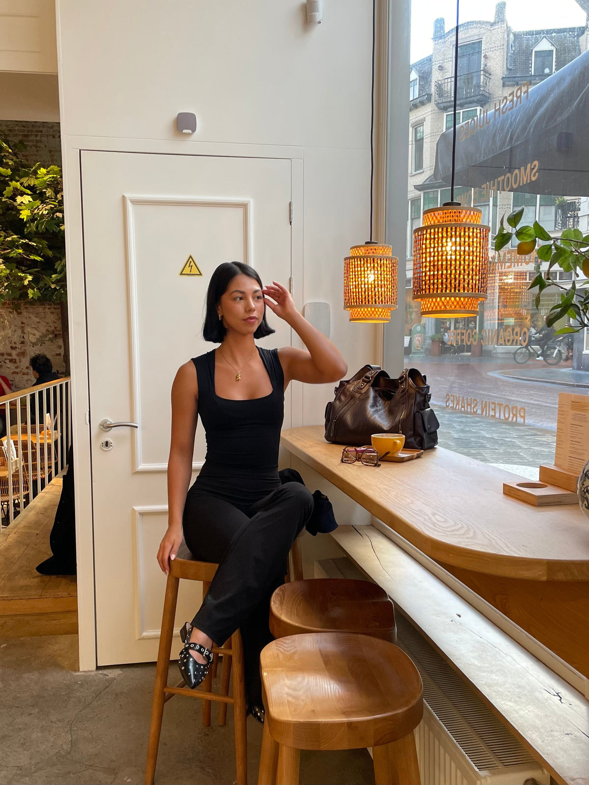 Mone top - Black
