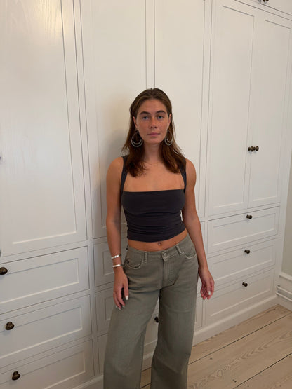 Amirana top - Dark grey