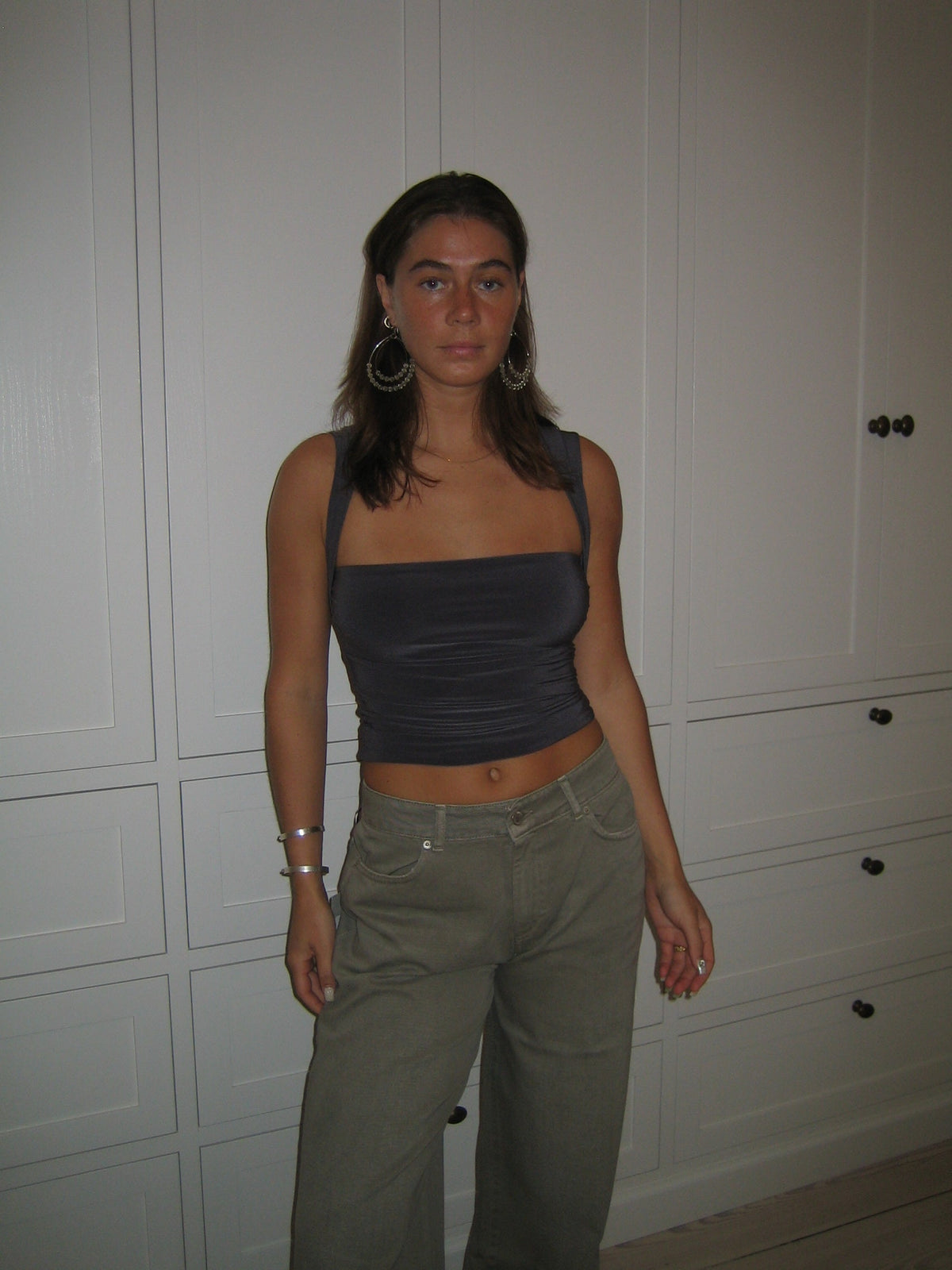 Amirana top - Dark grey