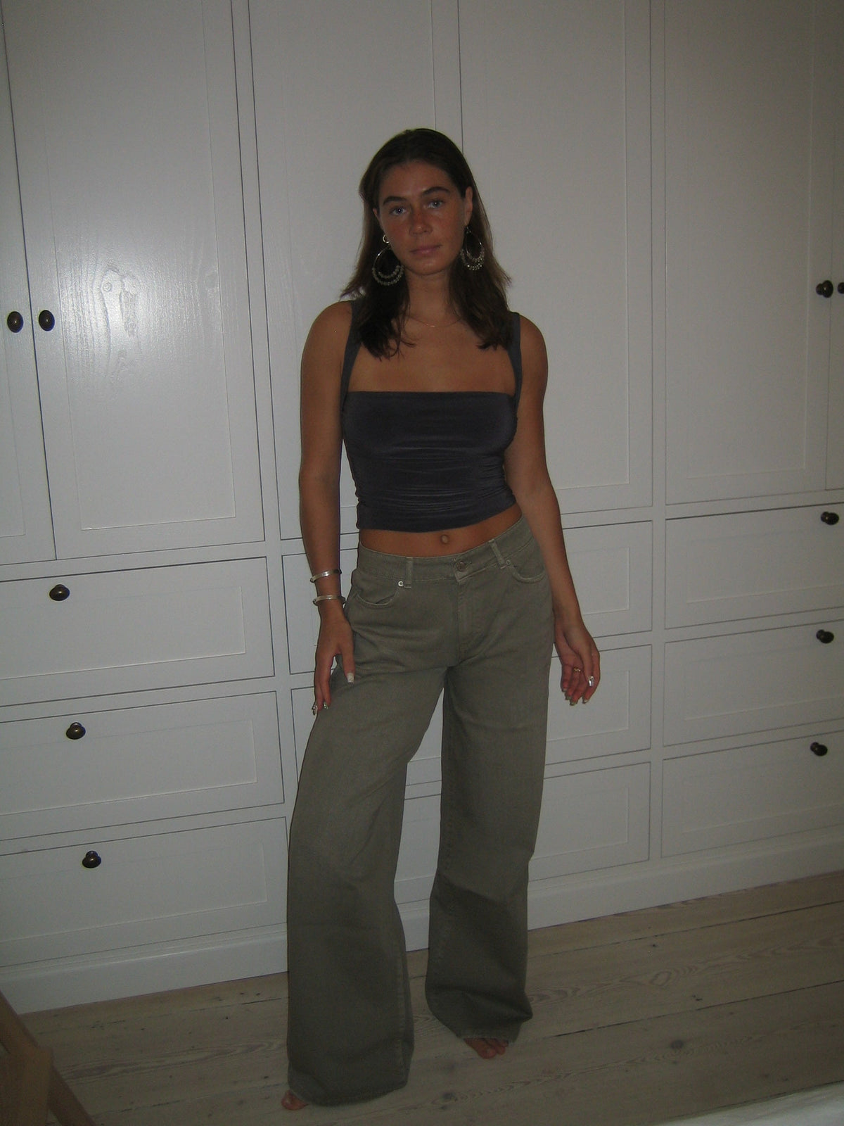 Amirana top - Dark grey