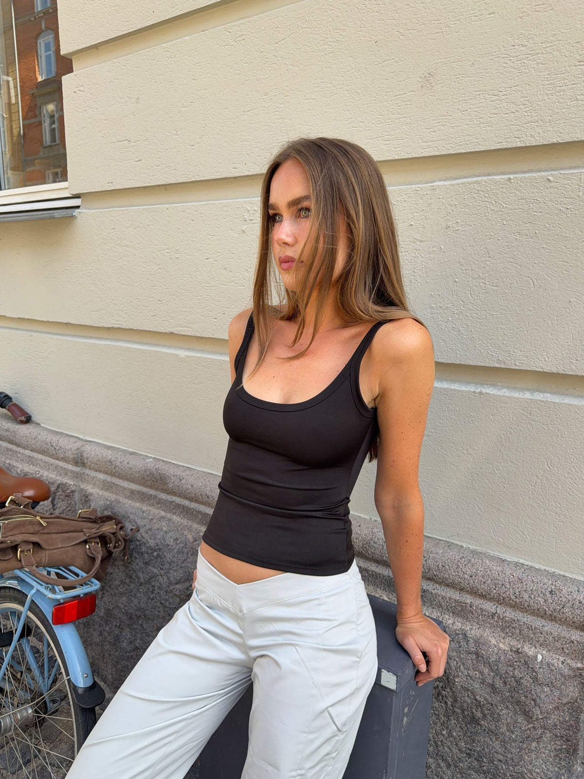 Svea tank top - Black