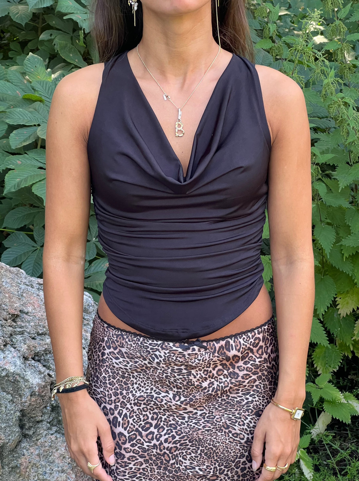 Isa top - Black
