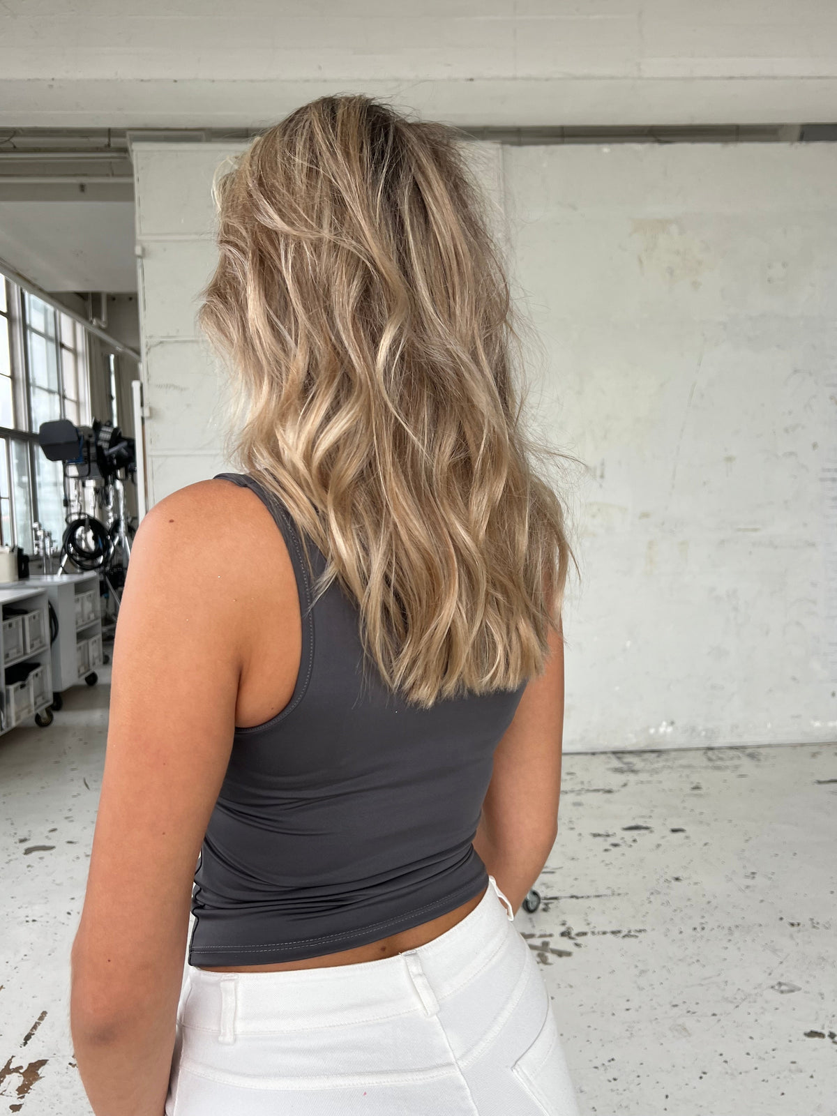 Ellinor top - Dark grey