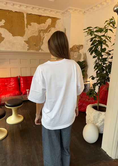 Zinnia oversized t-shirt - White