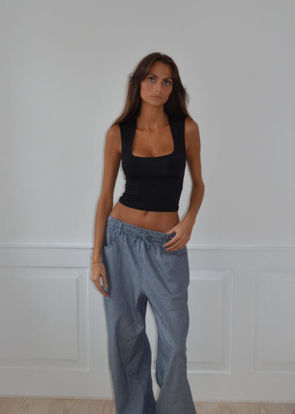 Mone top - Black