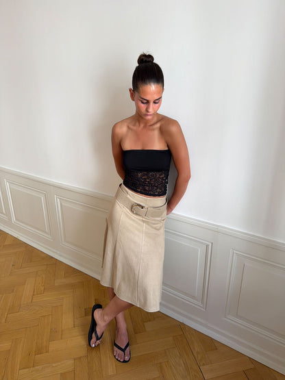 Zera lace top - Black