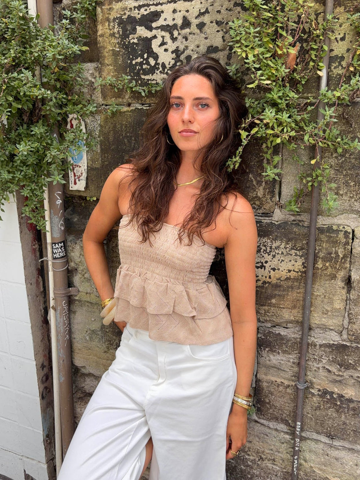 Ayia skirt/top - Beige