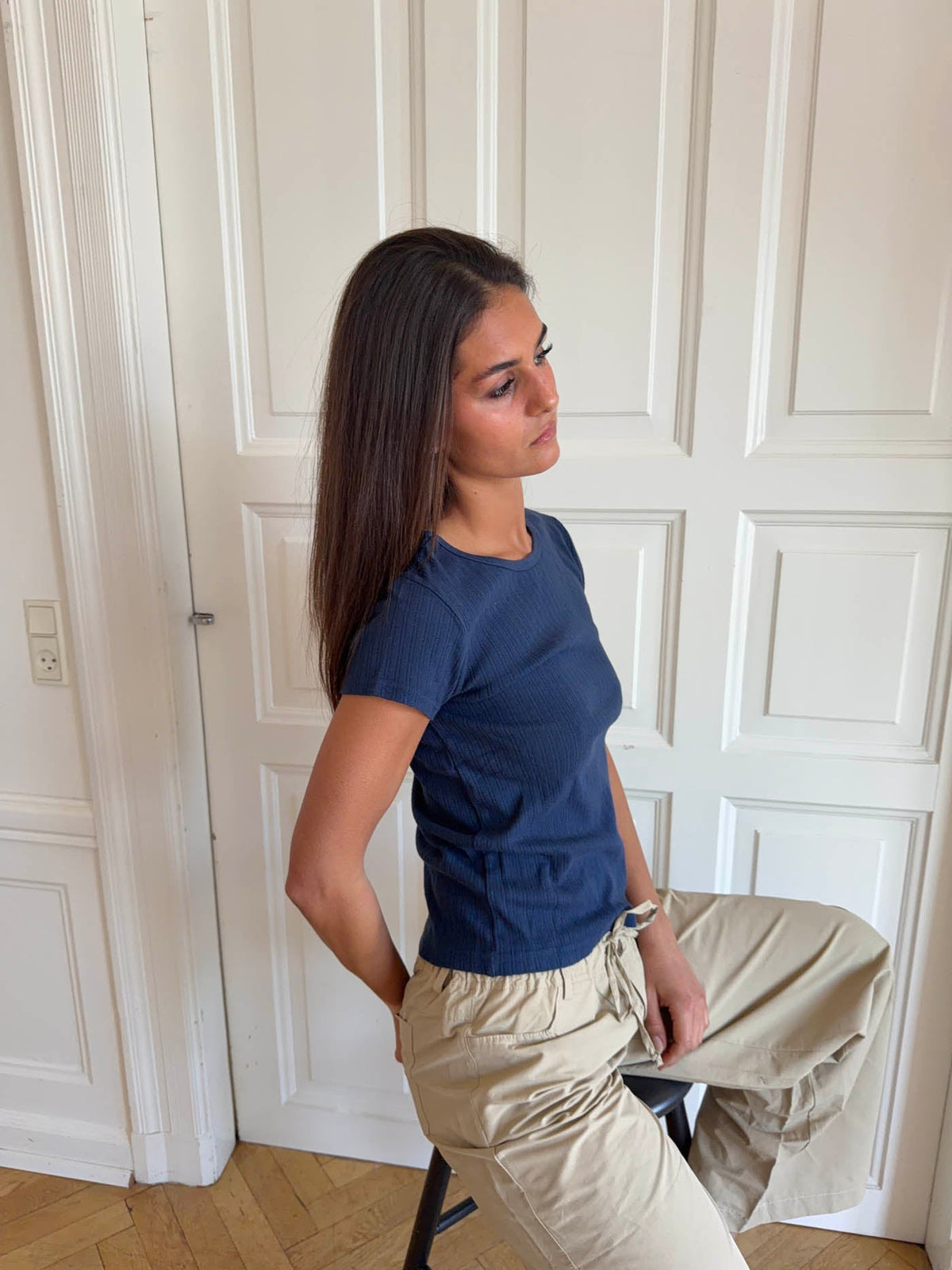 Avena t-shirt - Navy