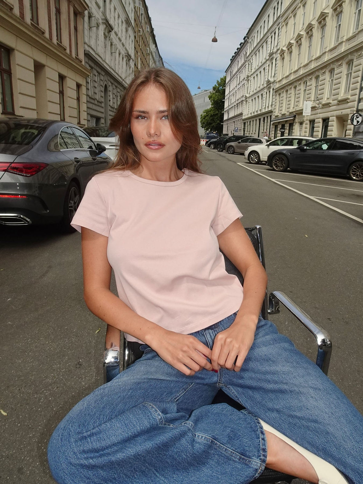 Marta t-shirt - Light pink