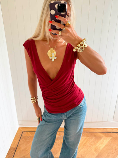 Scandivv top - Red